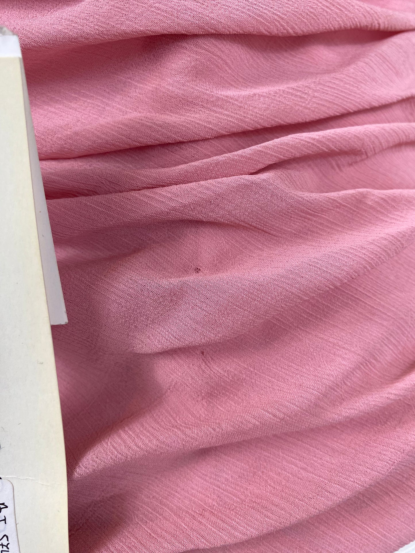 Brand new silk baby pink corset