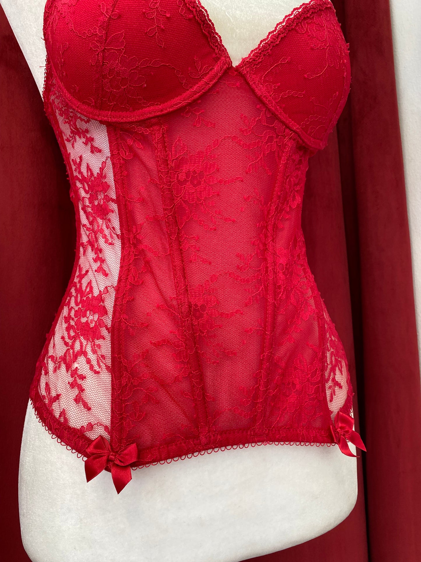 The ultimate red corset