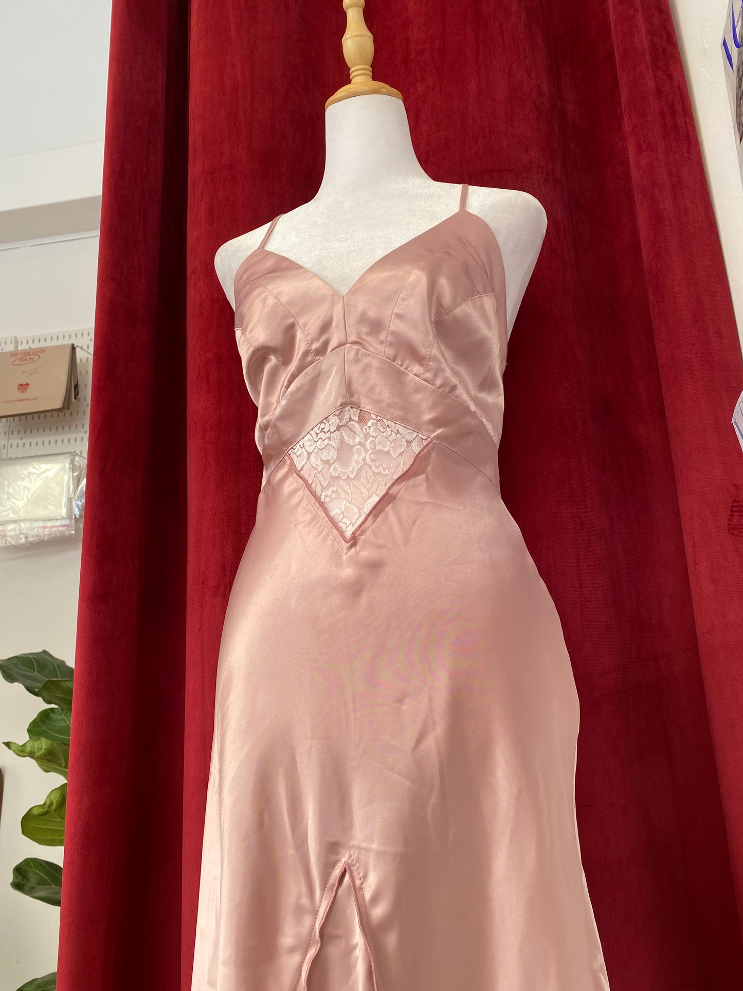 Satin baby pink fairy dress 🧚