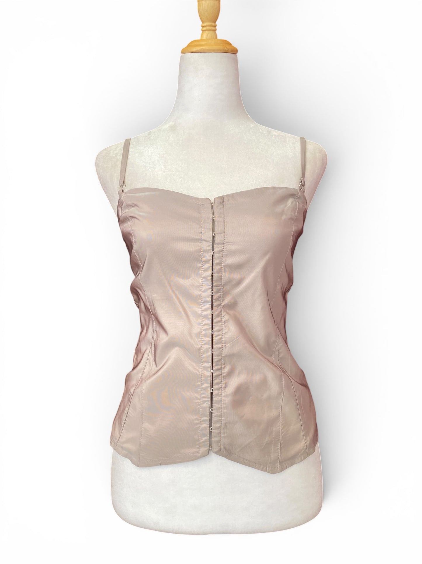 Light purple fitted corset
