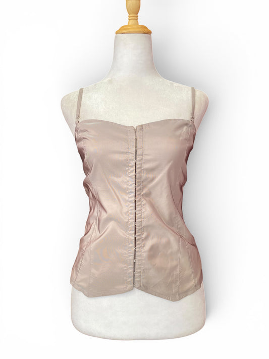 Light purple fitted corset