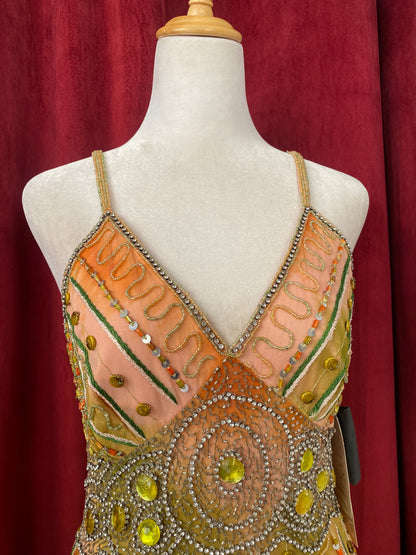 Golden Eden Embellished gown