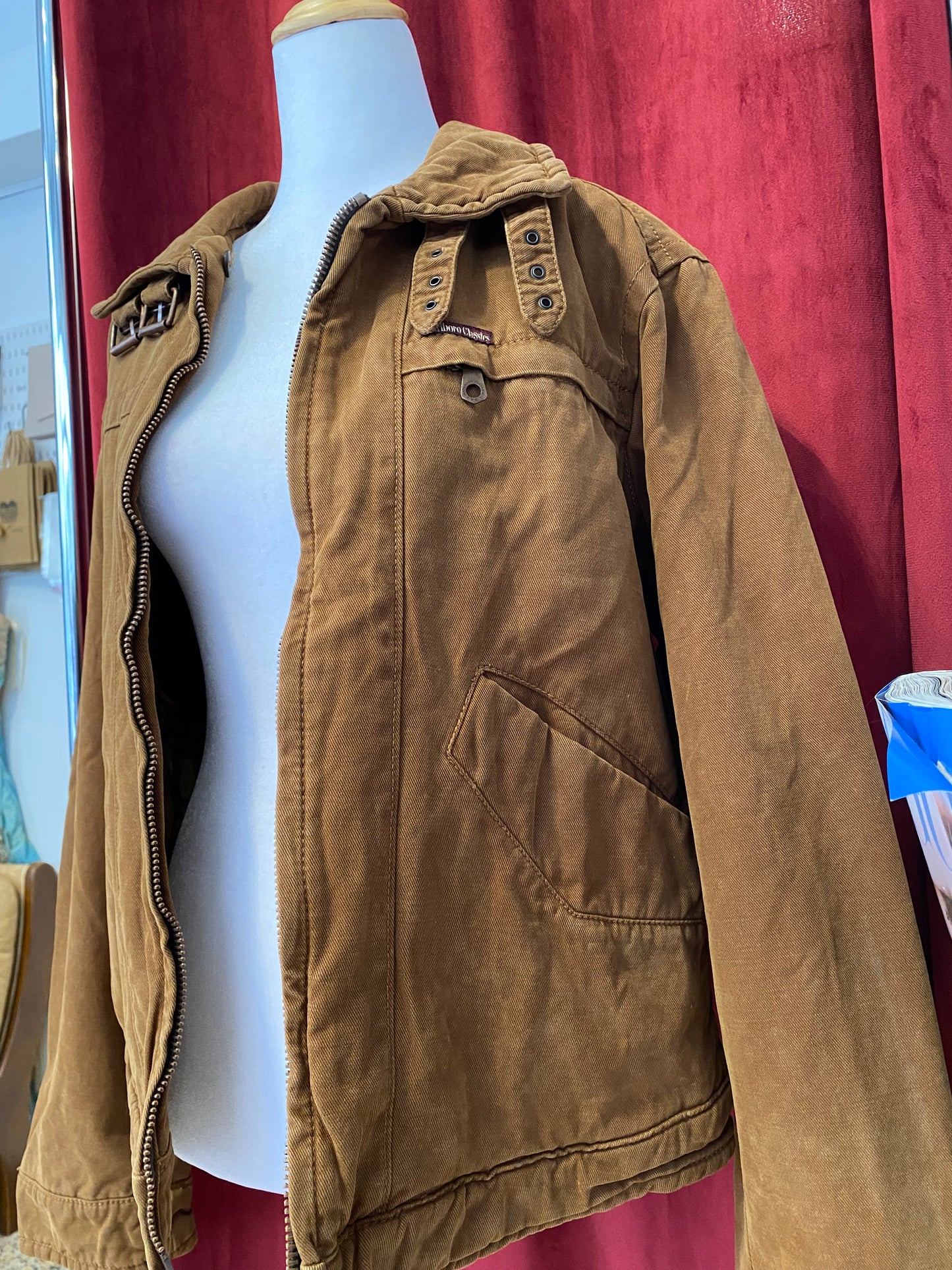 Marlboro Classics 100% cotton brown jacket