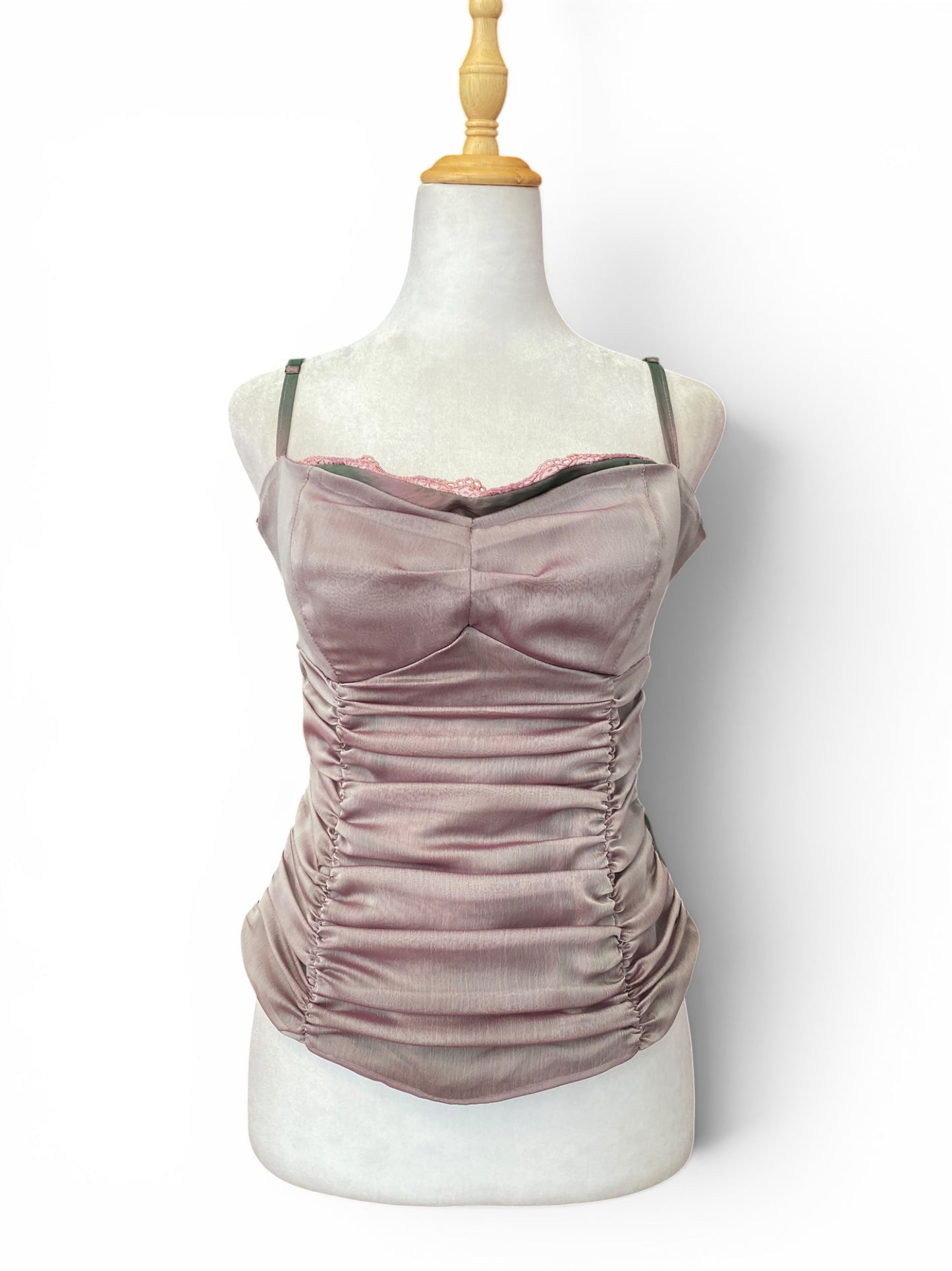 Organza lilac corset