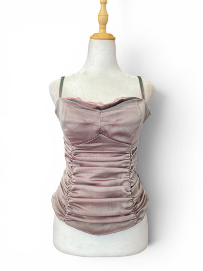 Organza lilac corset