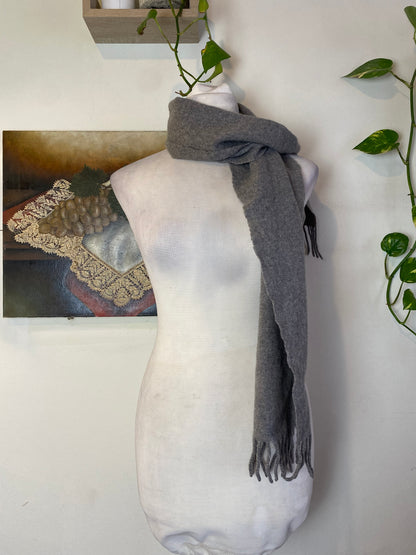 Vivienne Westwood wool grey scarf