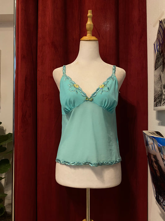 Baby blue sequin lingerie fairy top🧚