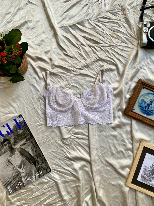 White dreamy  lace corset 🤍