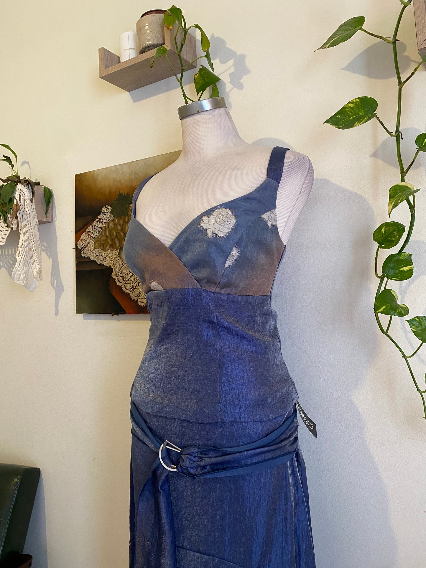 2 pieces brand new blue  set