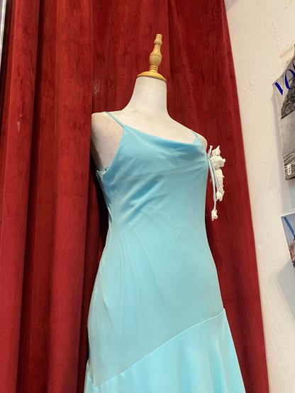 Light blue ruffled maxi dress 🩵