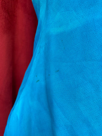 The ocean blue dress