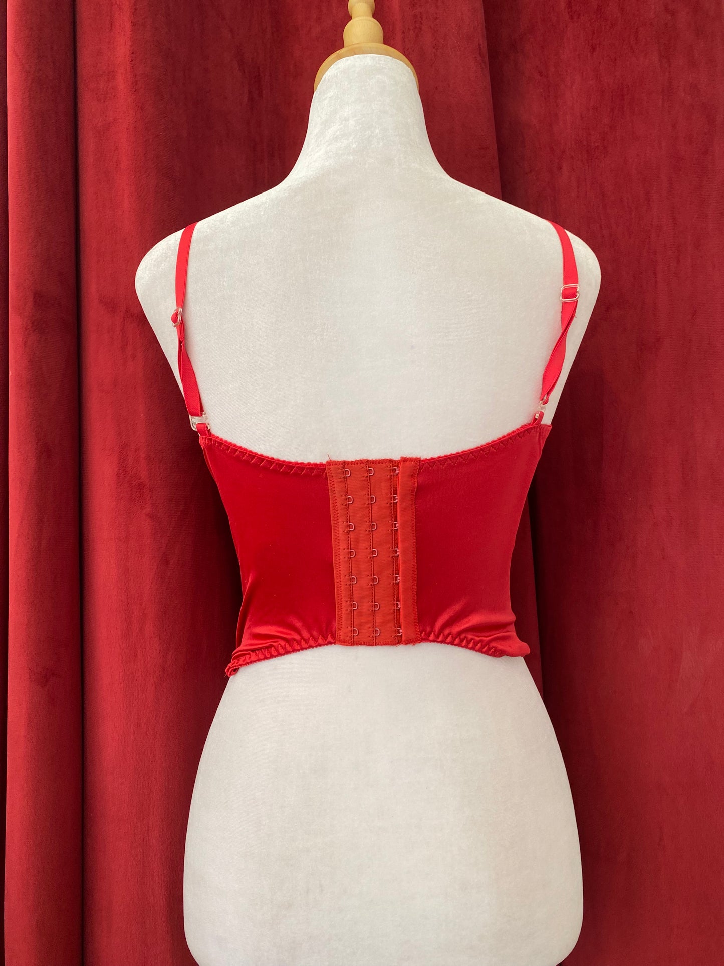 Rouge Royale Satin bodice