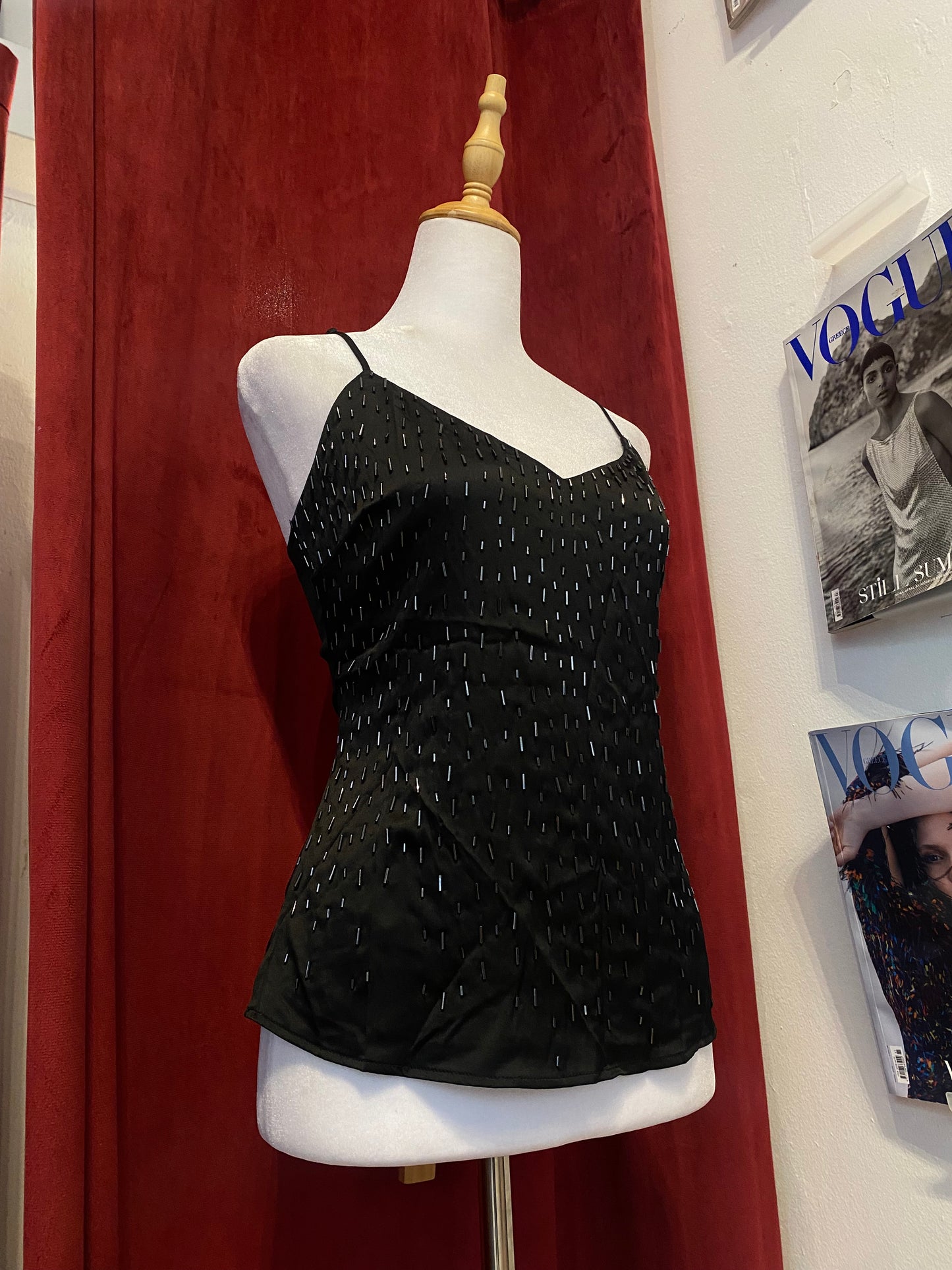 Brand new Gas sequin top 🖤