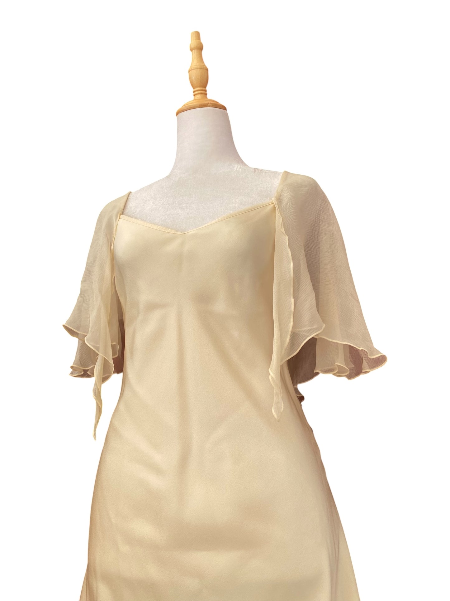 The “ivory “ dress