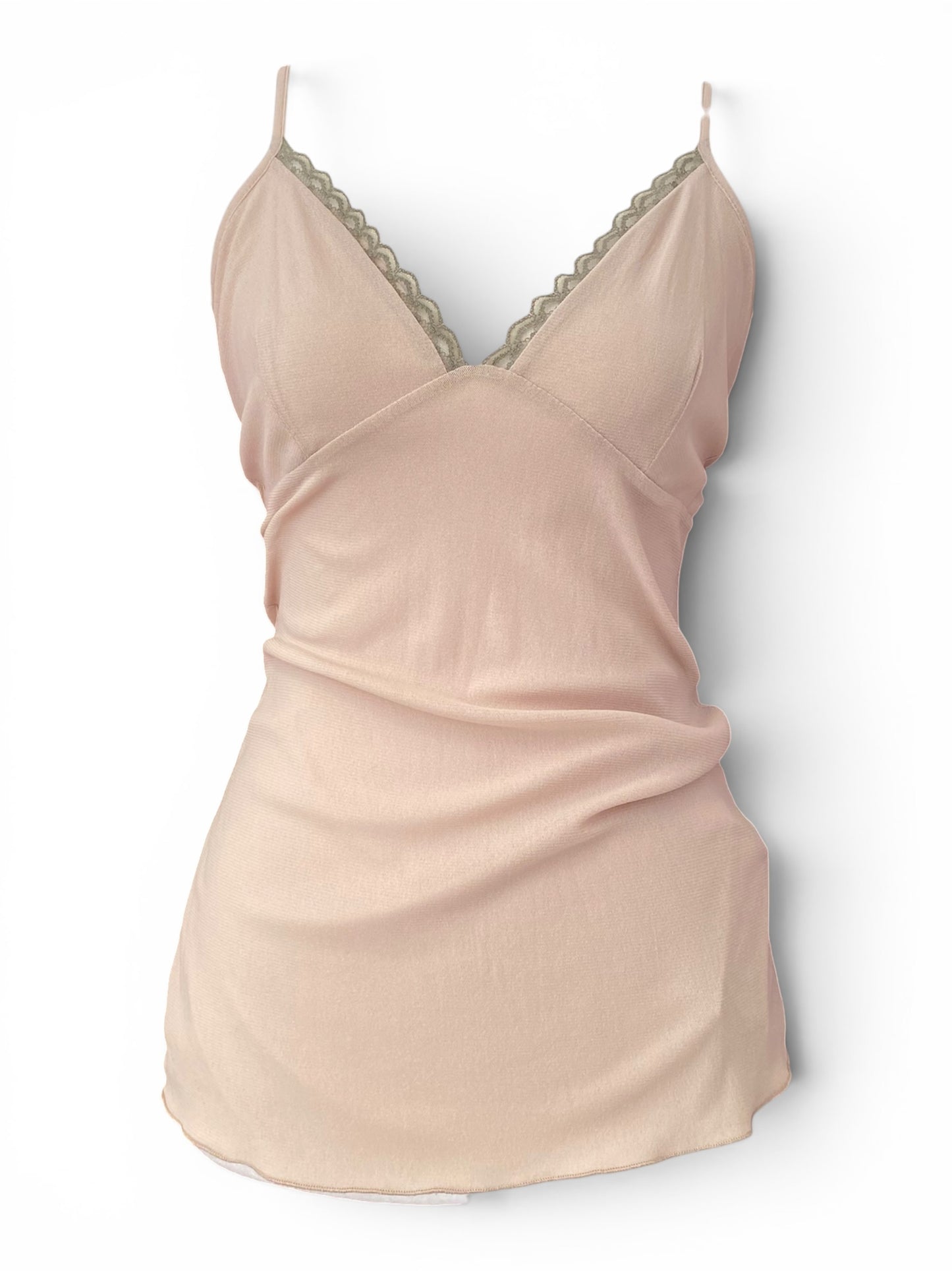 Beige lingerie top