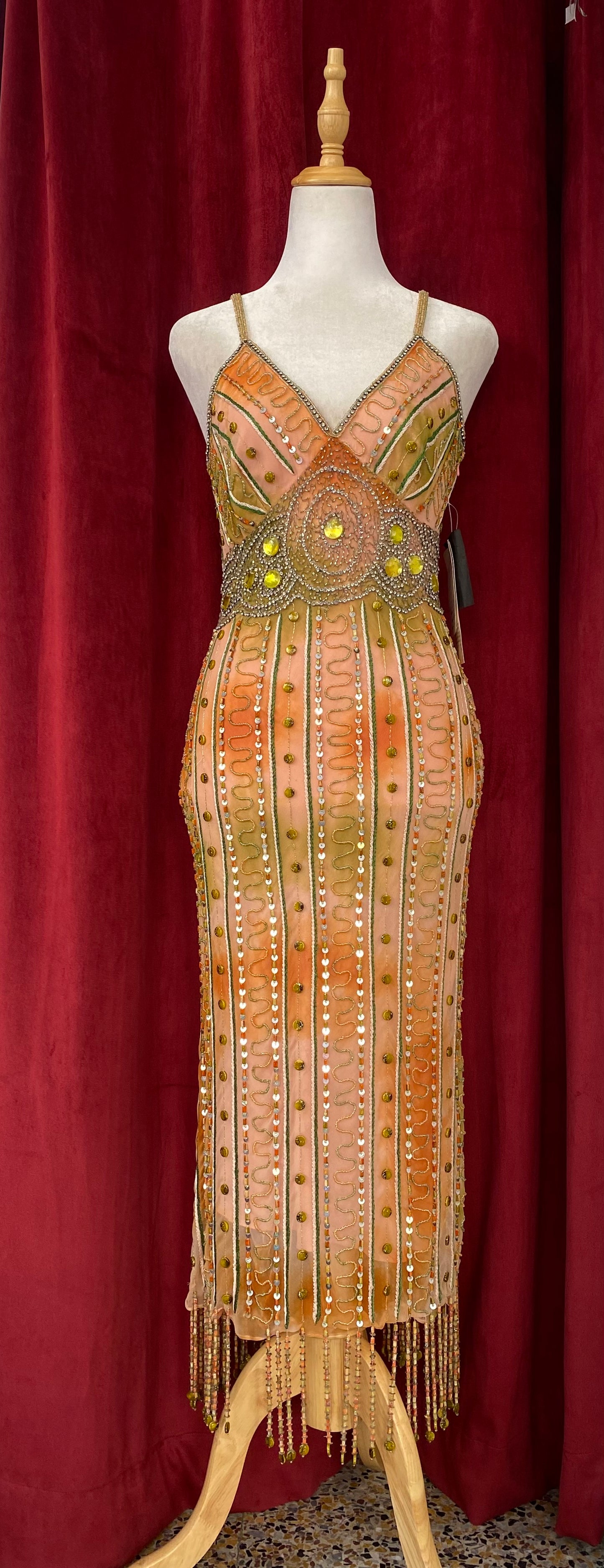 Golden Eden Embellished gown