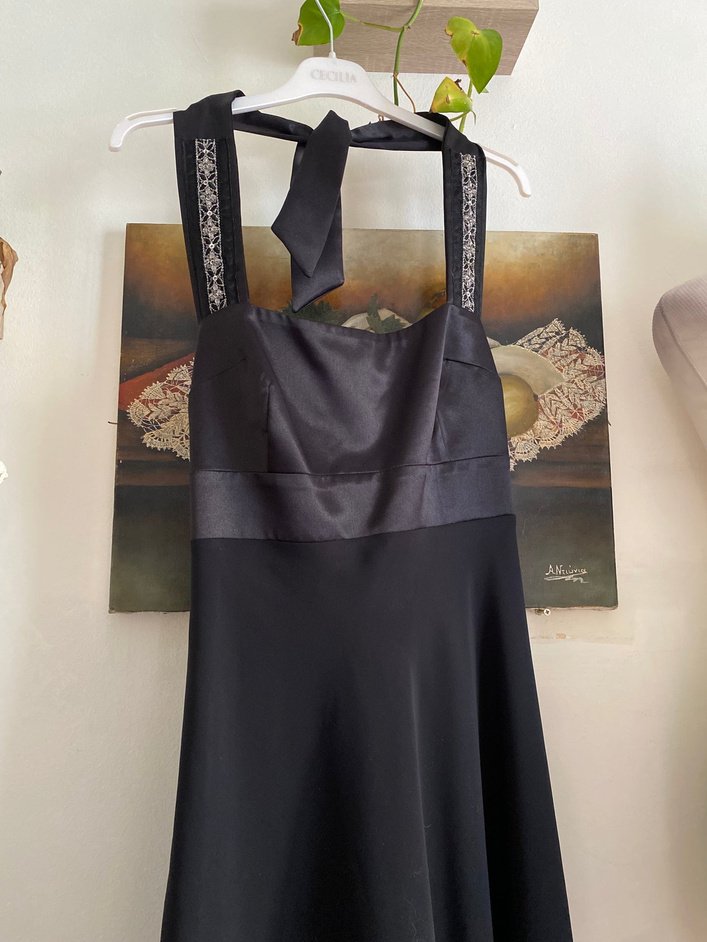 Black little formal black summer dress