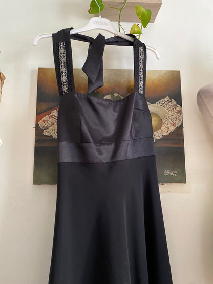 Black little formal black summer dress