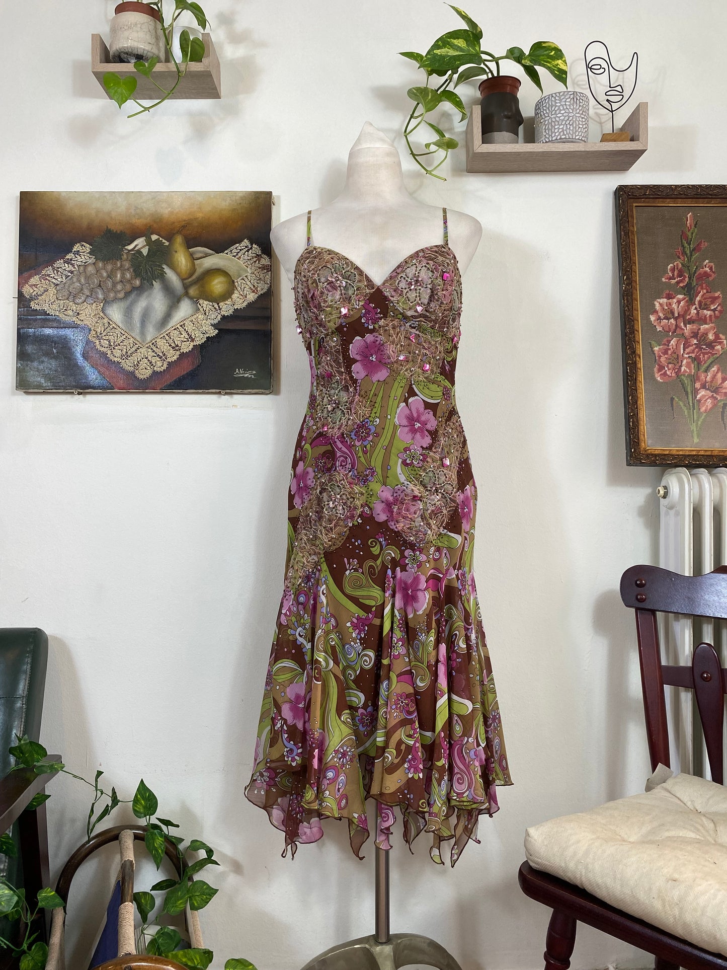 The Belladonna Garden Gown