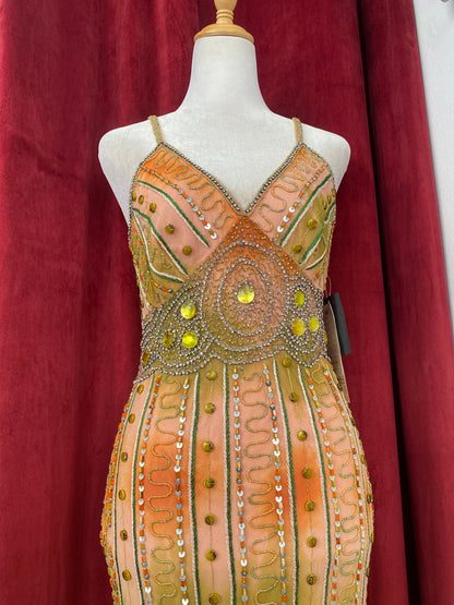 Golden Eden Embellished gown