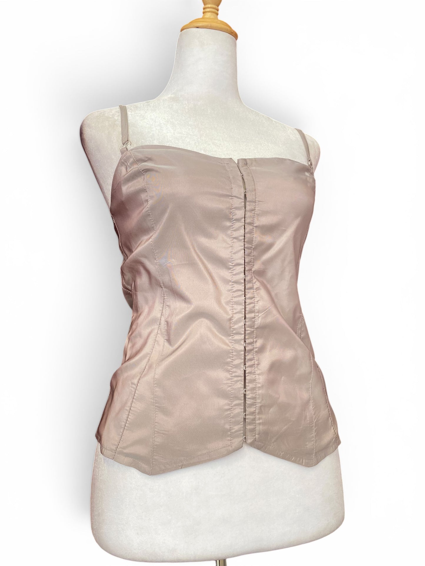 Light purple fitted corset