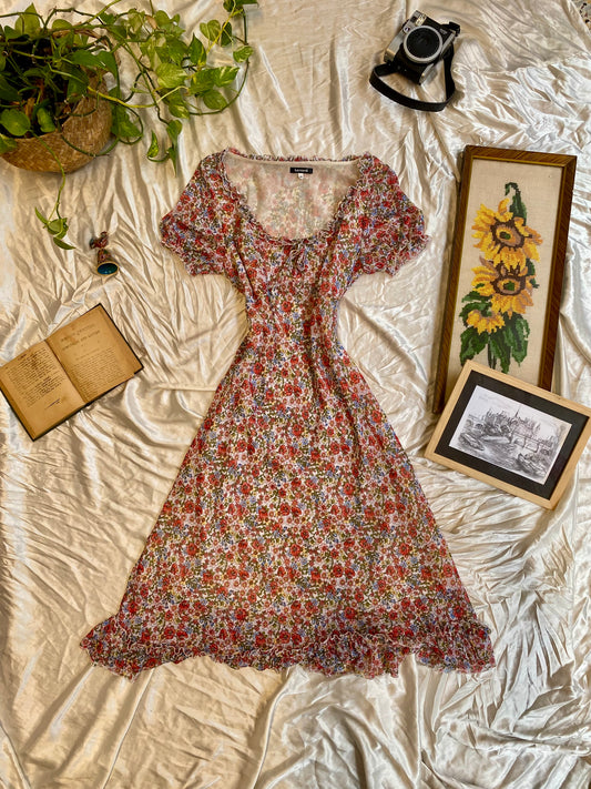 Floral summer dress