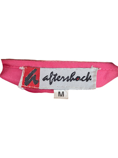 100% silk aftershock pink skirt