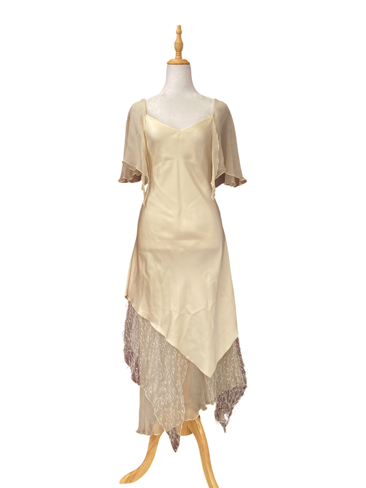 The “ivory “ dress