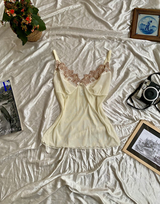 Brand new white fairy see through top