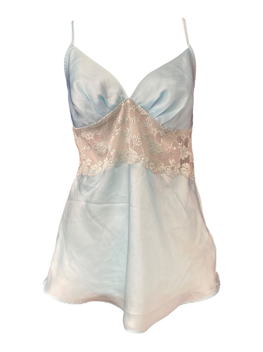 Celeste pearl satin chemise