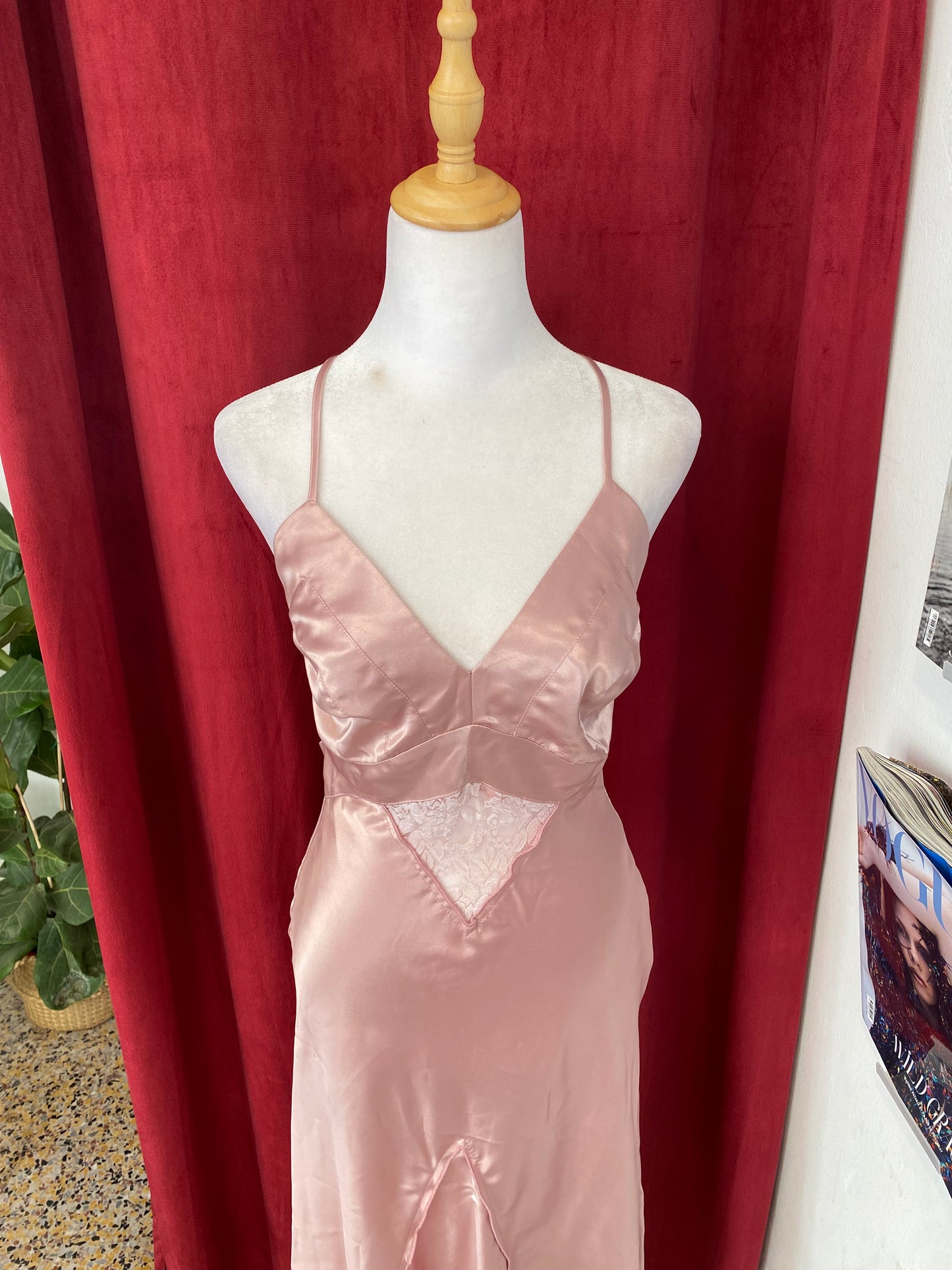 Satin baby pink fairy dress 🧚