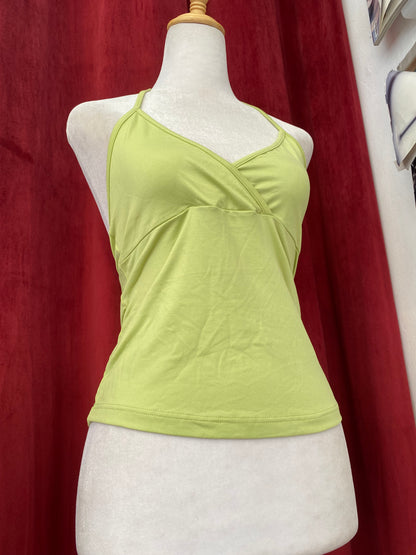 Light green halter top