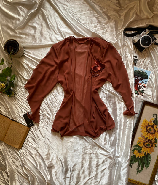 2 piece set brand new with handbeaded details