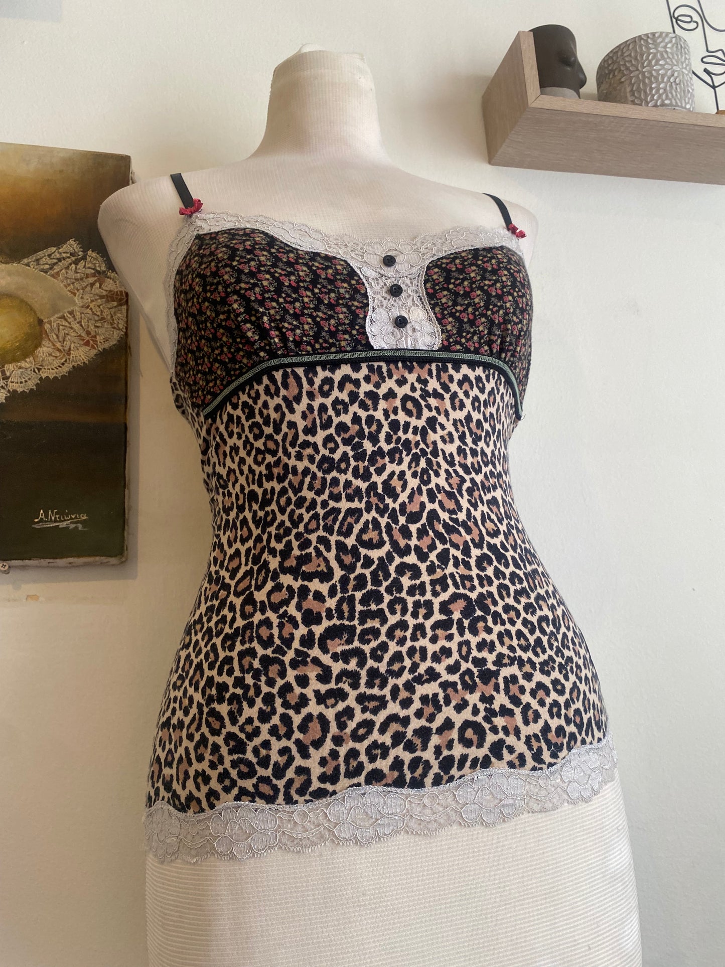 Vive Marie rare animal print cami top