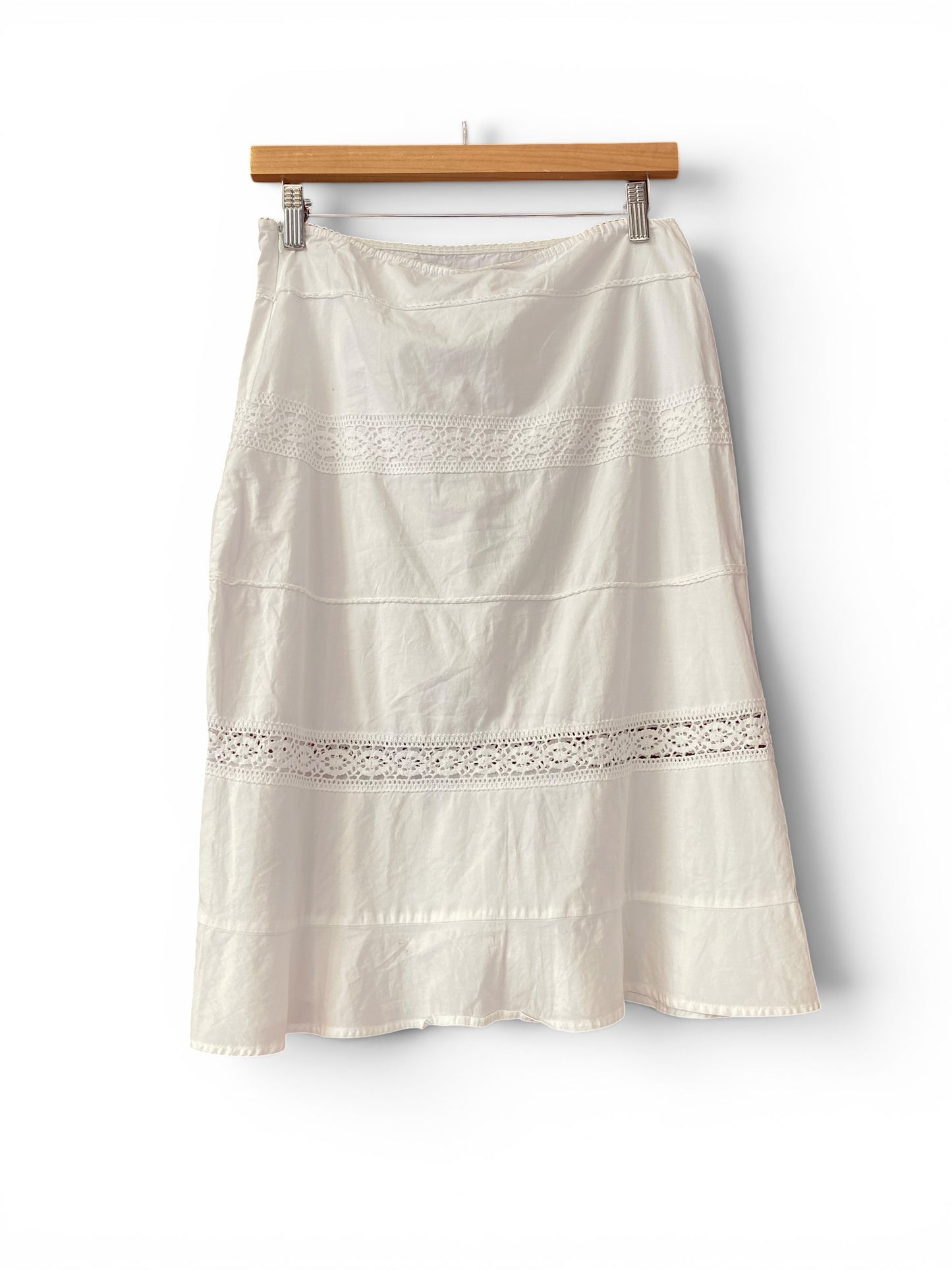 Kookai 90s linen skirt 🤍