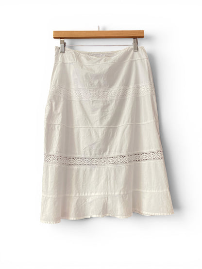 Kookai 90s linen skirt 🤍