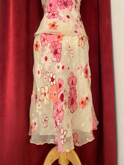 Blush Sakura Silk Ensemble set