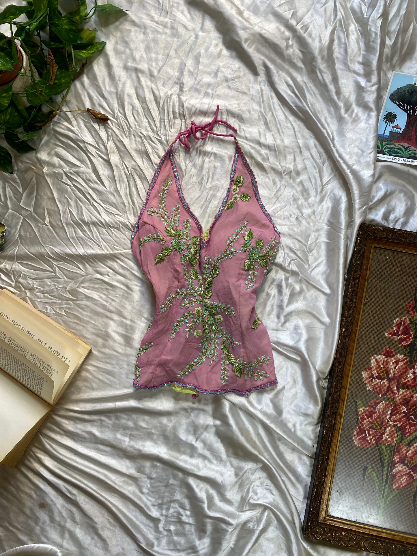 The Enchanted Garden Halter Top