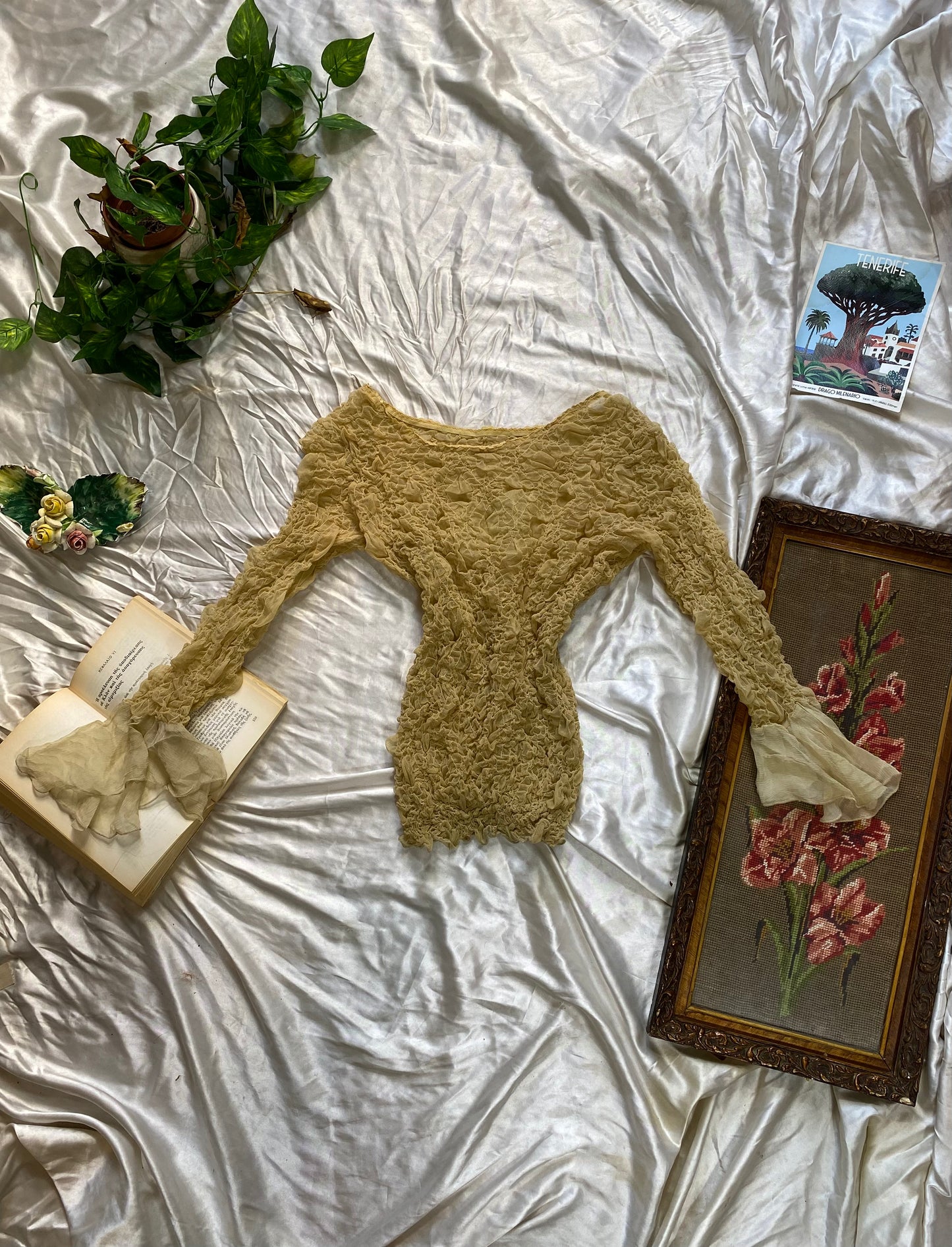 The Golden Hour Ruffle Top