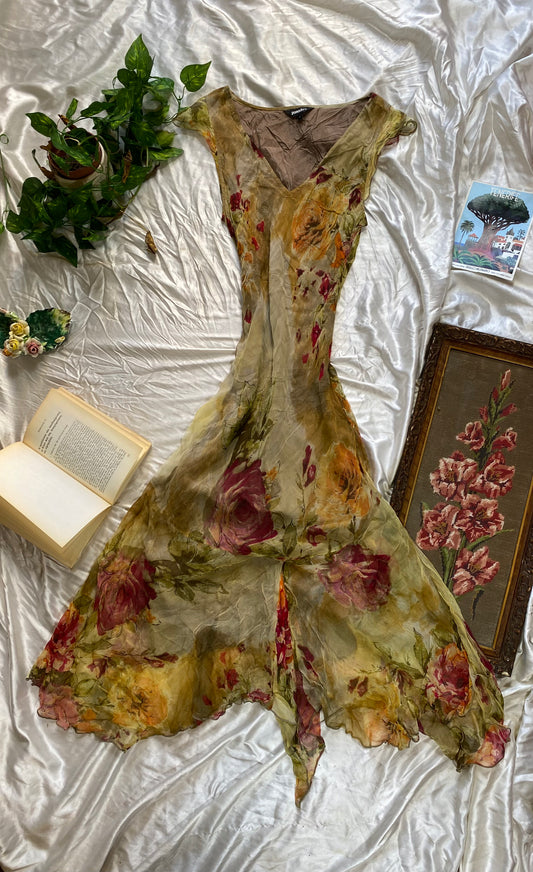 The Vintage Botanical Dress