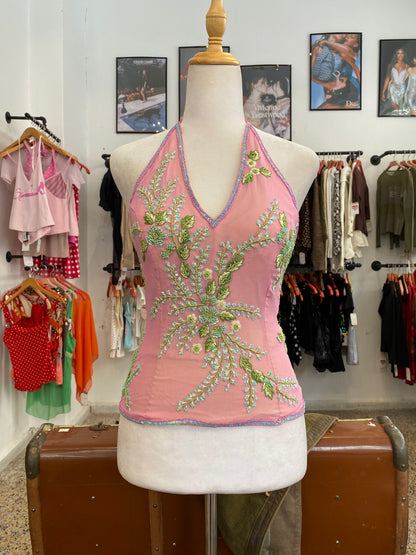 The Enchanted Garden Halter Top