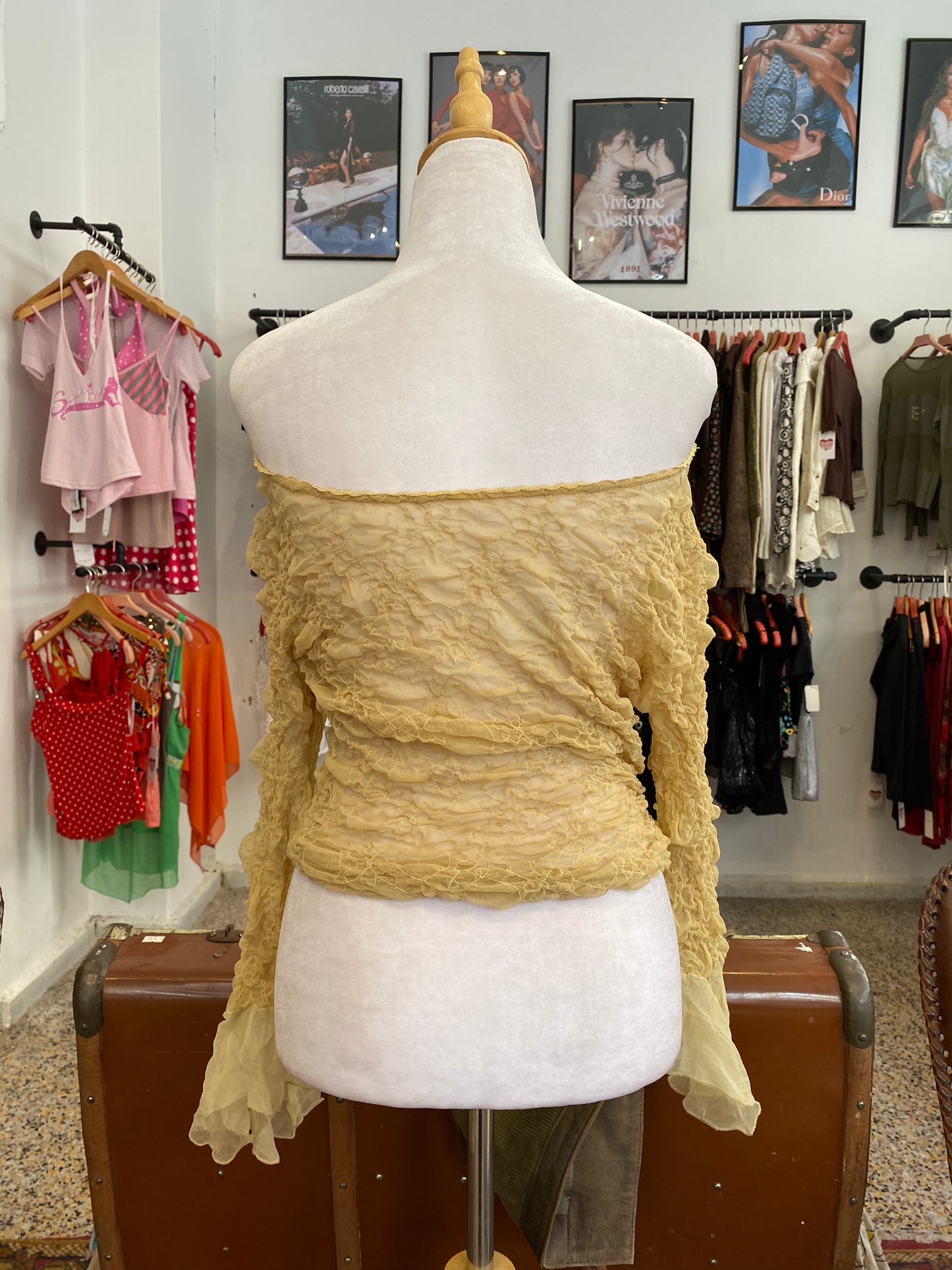 The Golden Hour Ruffle Top