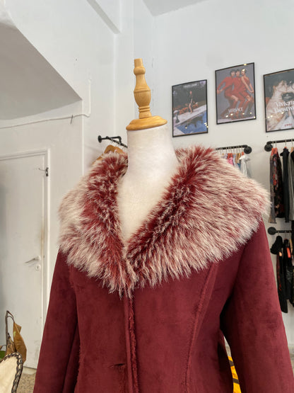 The Burgundy Snow Queen Jacket