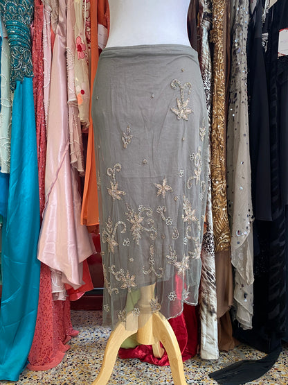 The Celestial Embroidered Skirt
