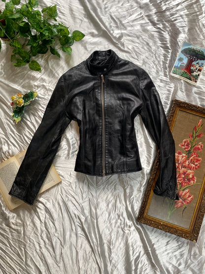 Classic Black Leather Jacket