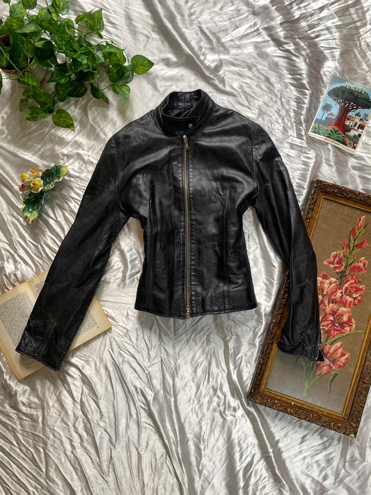Classic Black Leather Jacket