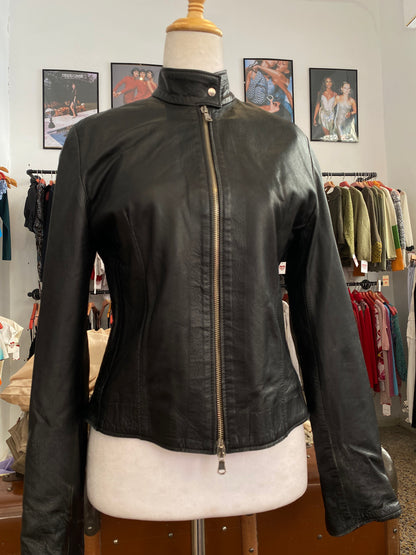 Classic Black Leather Jacket