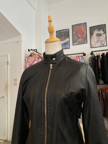 Classic Black Leather Jacket