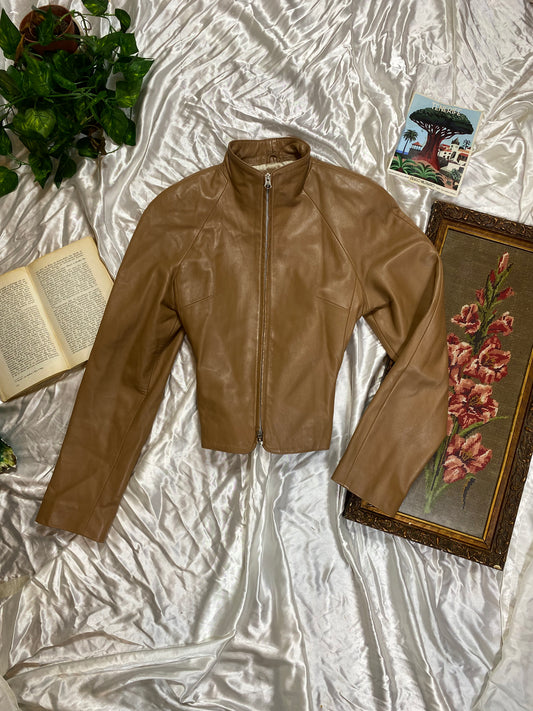 The Caramel Minimal Jacket