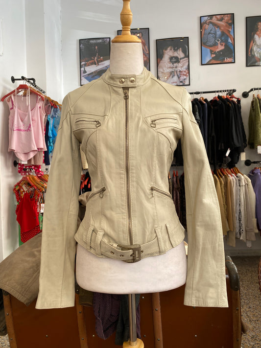 The Ivory Moto Jacket